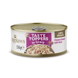 Applaws Taste Toppers in Gravy Vådfoder med Kyllingebryst & And 156g